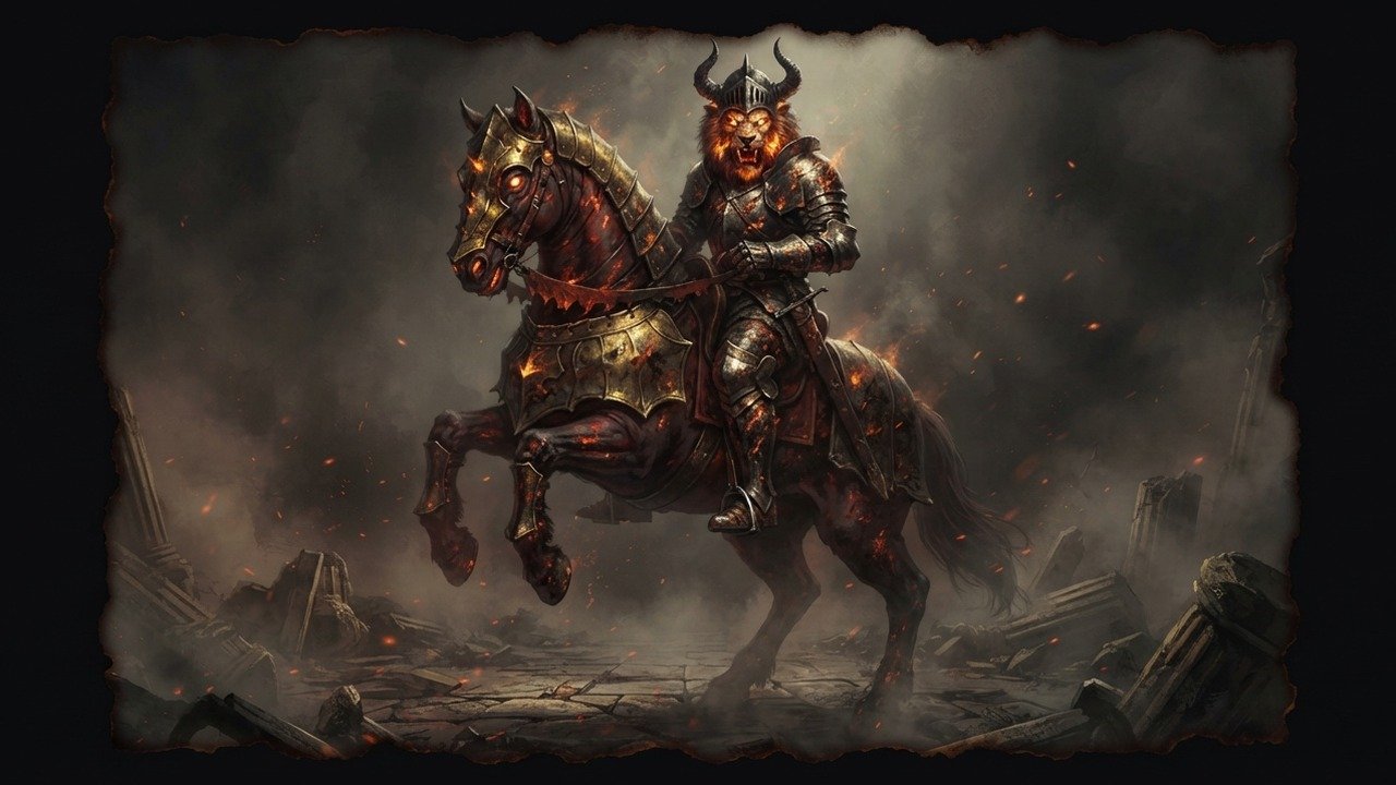 Illustration of Alloces (demons and evil spirits)