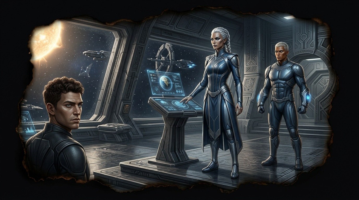 Ilustración de Altairianos (extraterrestres ovni · razas extraterrestres)