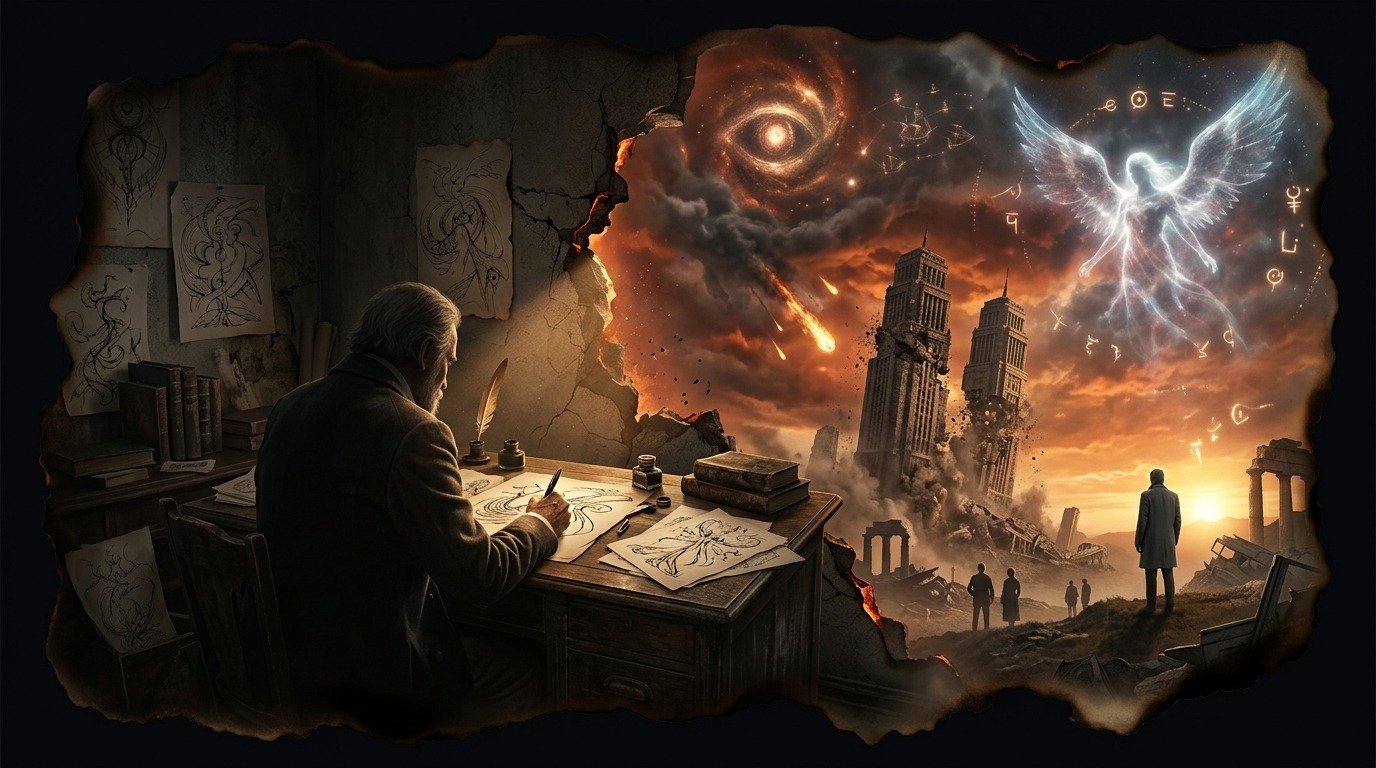 Ilustración de Benjamín Solari Parravicini (profecías y escatología · profetas y videntes)