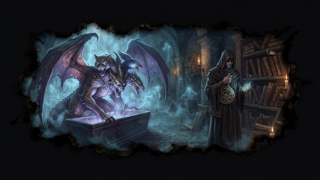 Ilustración de Bifrons (demonios y espíritus malignos)