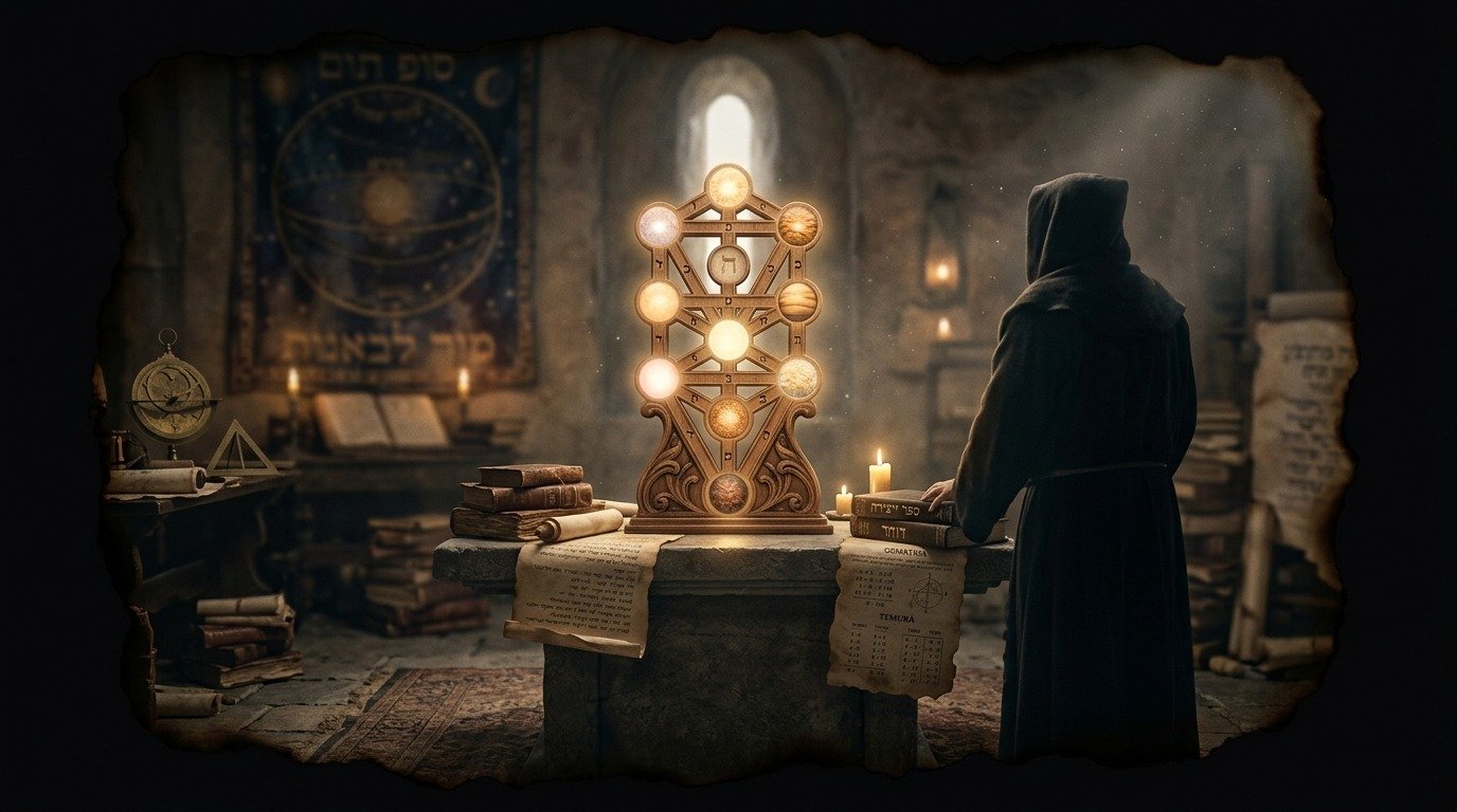 Ilustración de Cábala (ocultismo y magia · escuelas y tradiciones ocultistas)