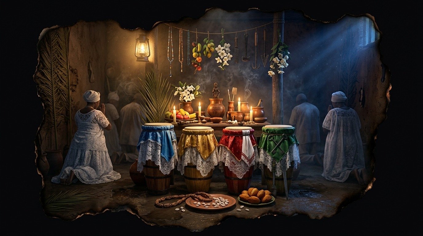 Ilustración de Candomblé (ocultismo y magia · tradiciones mágico-religiosas)