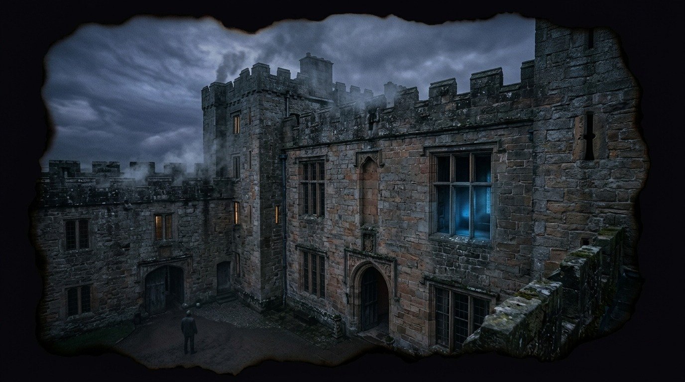 Ilustración de Castillo de Chillingham (lugares malditos o sagrados · castillos y fortalezas)