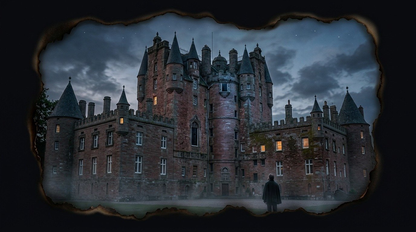 Ilustración de Castillo de Glamis (lugares malditos o sagrados · castillos y fortalezas)