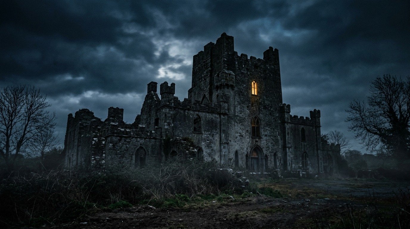 Illustration of Leap Castle (cursed or sacred places · castles and fortresses)