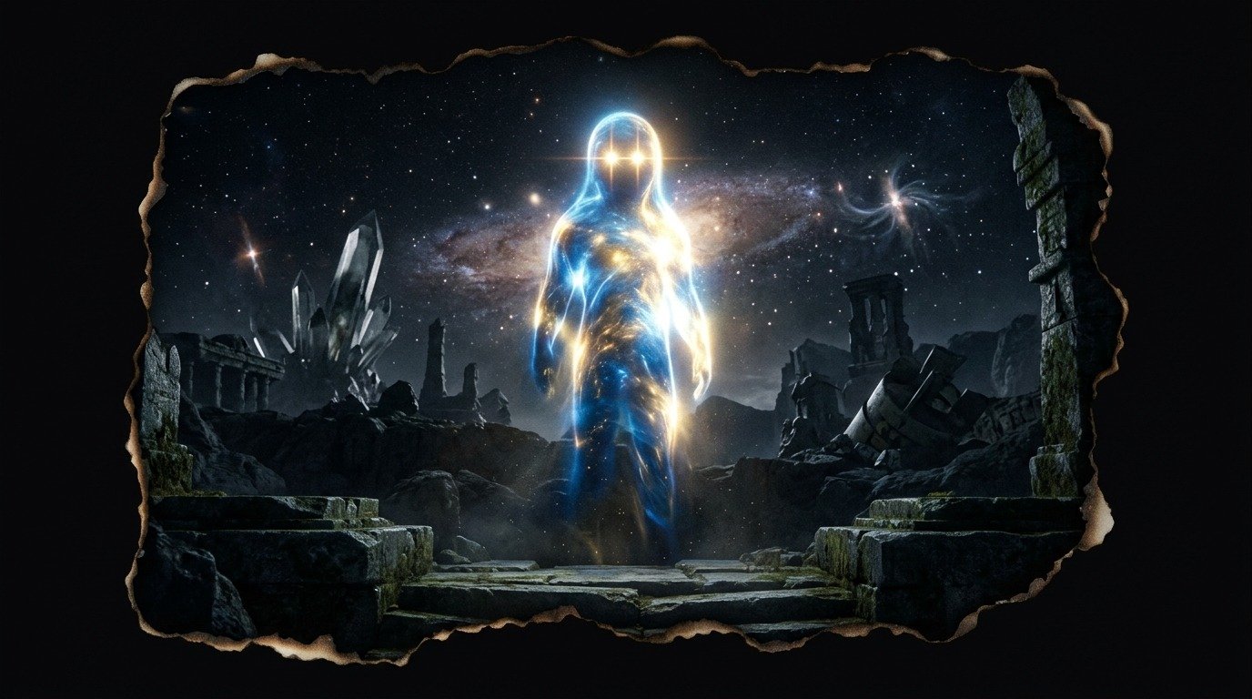 Ilustración de Centinelas (extraterrestres ovni · razas extraterrestres)