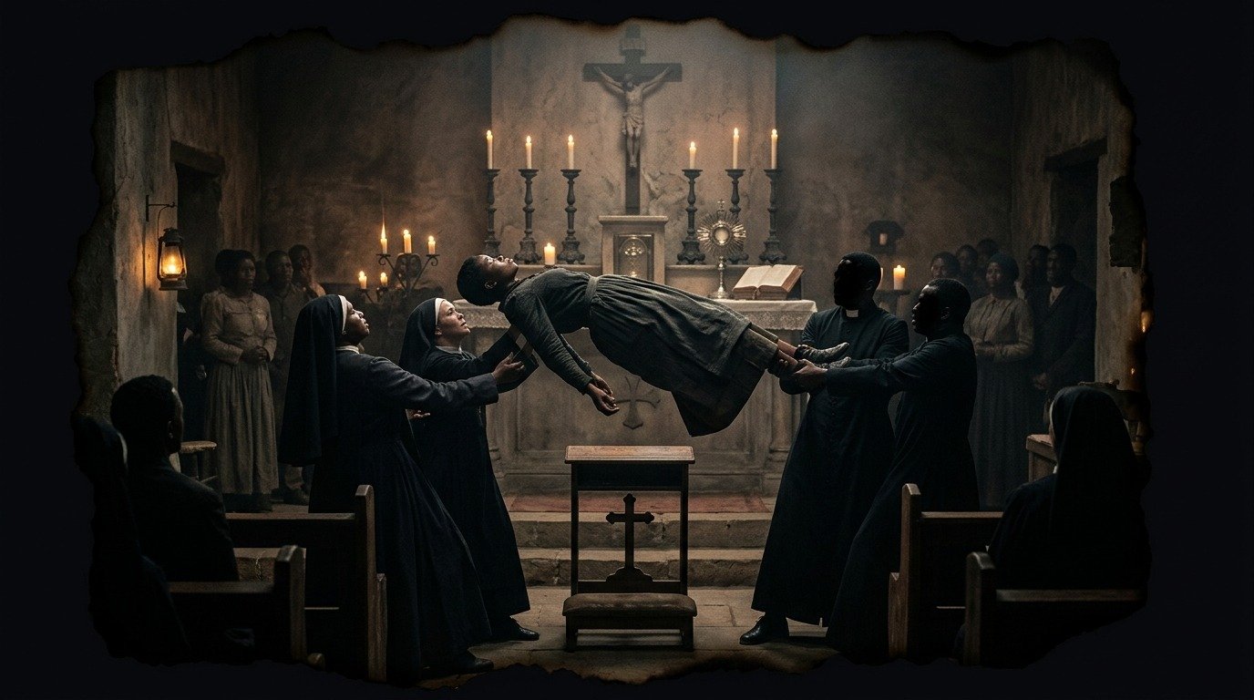 Ilustración de Clara Germana Cele (fenómenos paranormales · posesión y exorcismo)