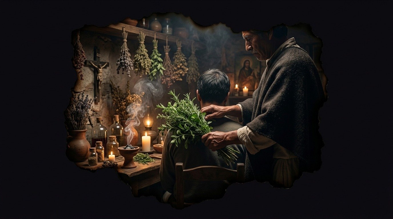 Ilustración de Curanderismo (ocultismo y magia · tradiciones mágico-religiosas)