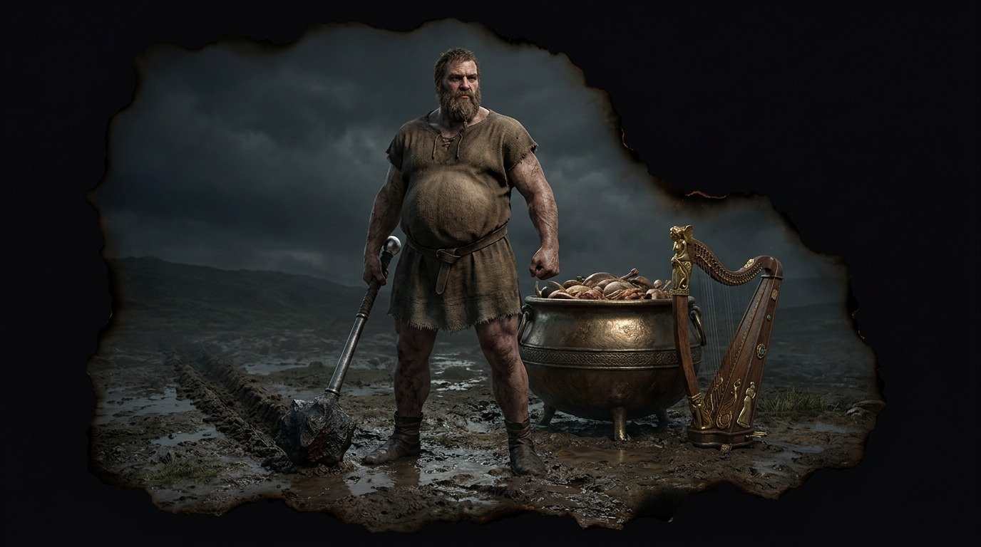 Illustration of Dagda (Gods and Deities · Celtic Deities)