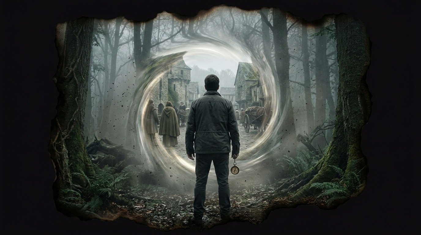 Ilustración de Desfases temporales (fenómenos paranormales · tiempo, espacio y desapariciones)
