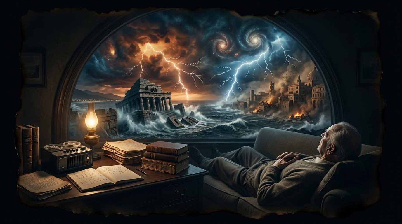 Ilustración de Edgar Cayce (profecías y escatología · profetas y videntes)
