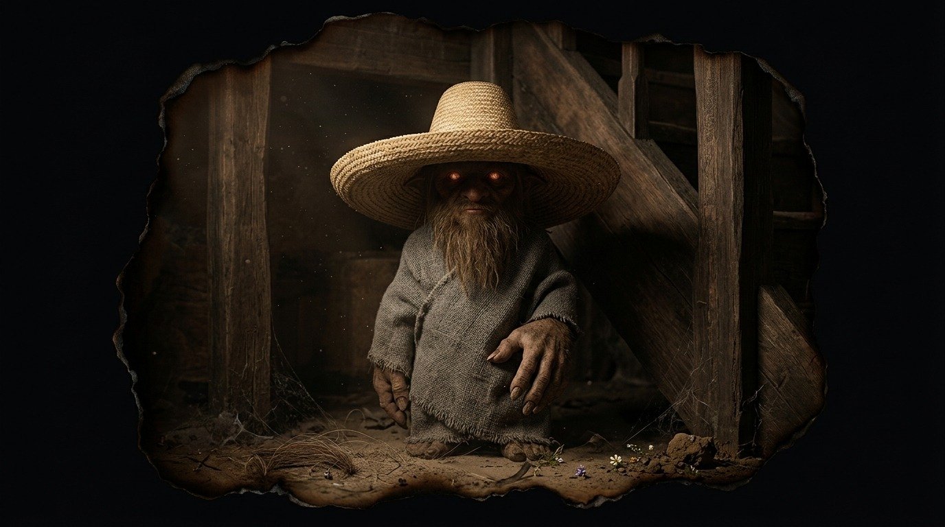 Ilustración de El duende (seres feéricos y espíritus de la naturaleza)