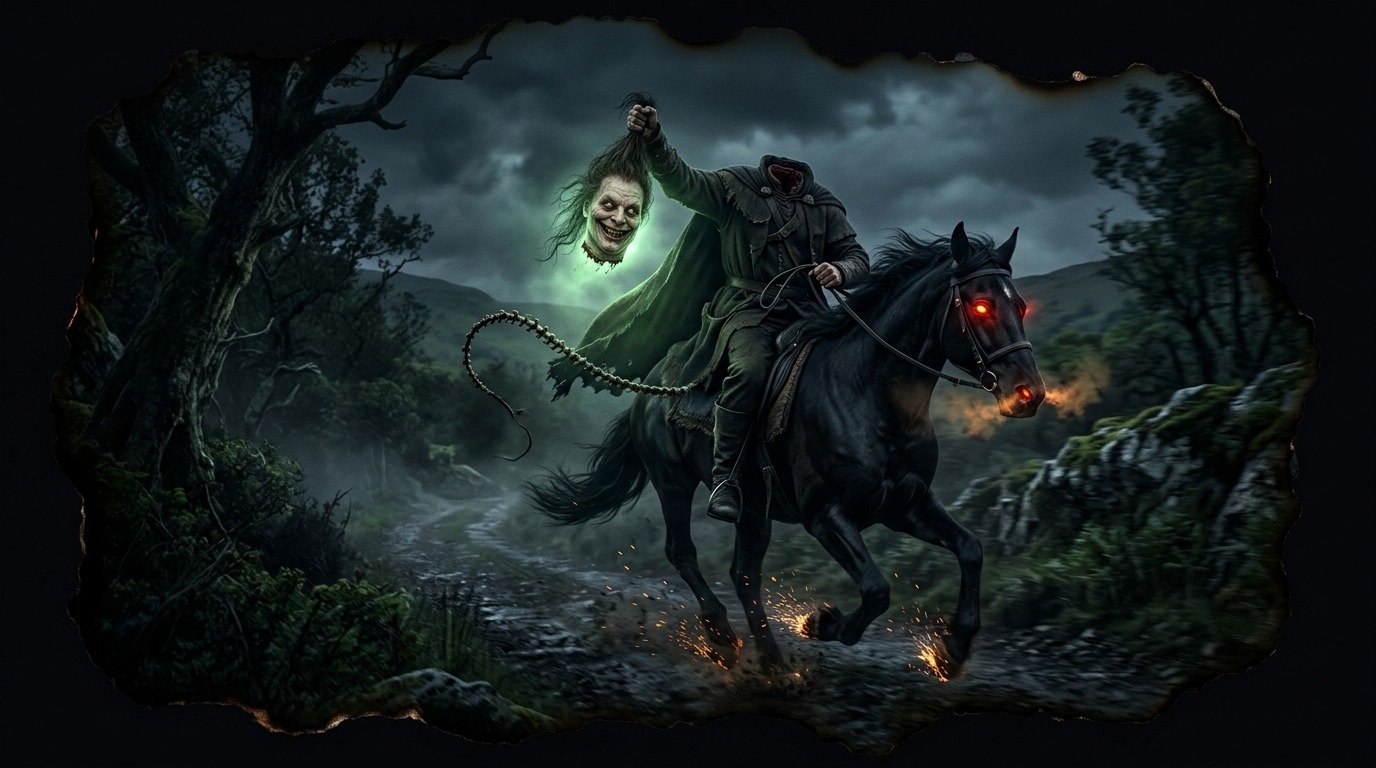 El jinete sin cabeza (dullahan)