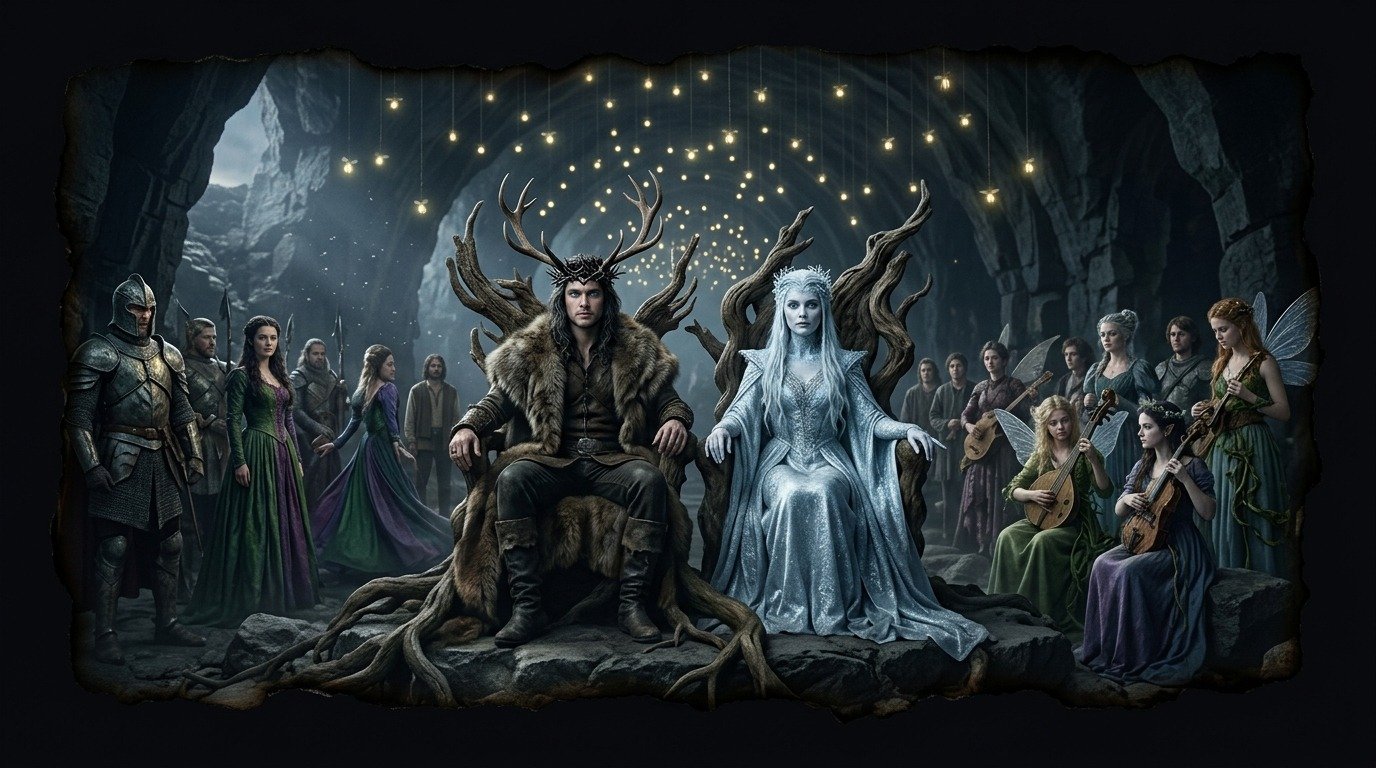 El rey y la reina de las hadas