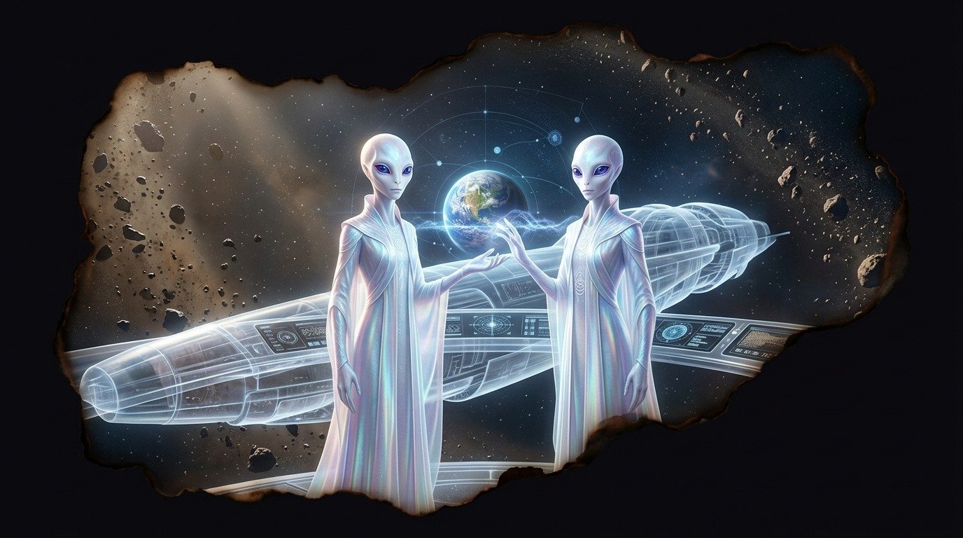 Illustration of Epsilon Eridanians (UFO extraterrestrials · extraterrestrial races)