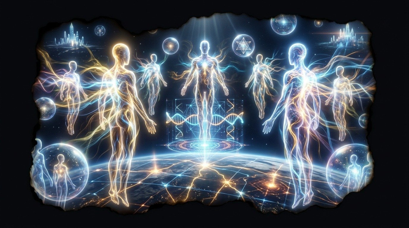 Ilustración de Eterios (extraterrestres ovni · razas extraterrestres)