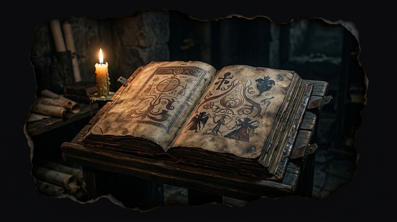 Illustration of Gospel of Mary Magdalene (texts and manuscripts · occult and apocryphal sacred books)