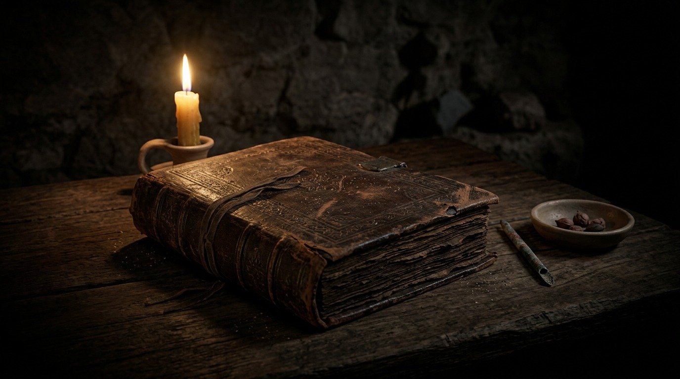 Ilustración de Evangelios de Nag Hammadi (textos y manuscritos · libros sagrados ocultos y apócrifos)