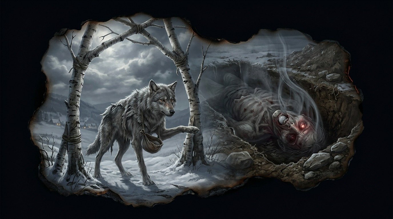 Ilustración de Farkaskoldus (hombres lobo y licántropos)
