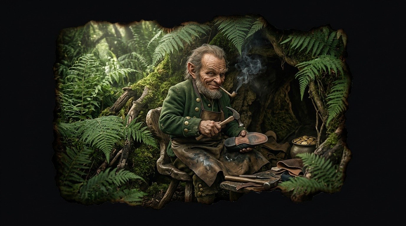 Ilustración de Leprechaun (seres feéricos y espíritus de la naturaleza)