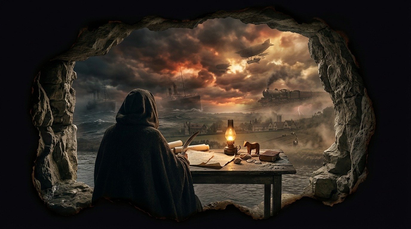 Illustration of Mother Shipton (prophecies and eschatology · prophets and seers)
