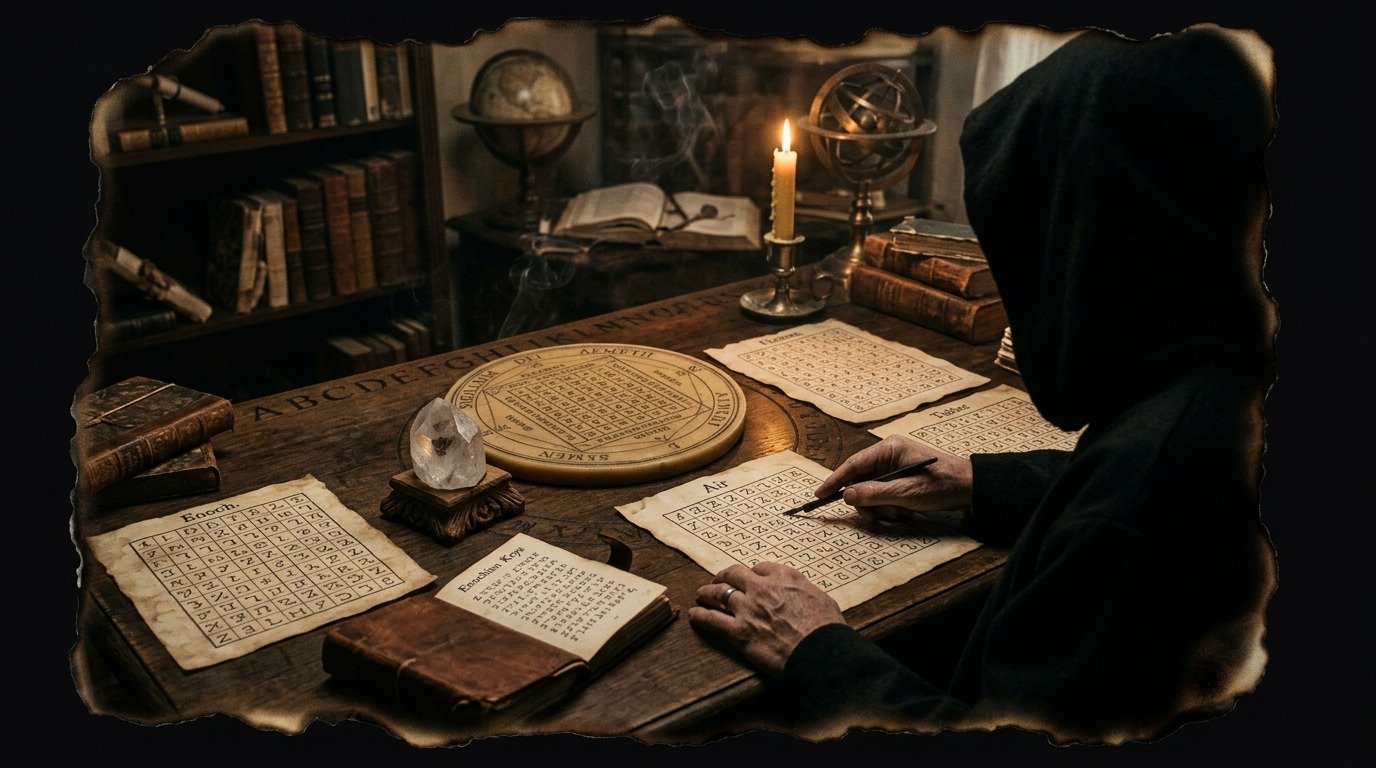 Ilustración de Magia enoquiana (ocultismo y magia · magia y prácticas)