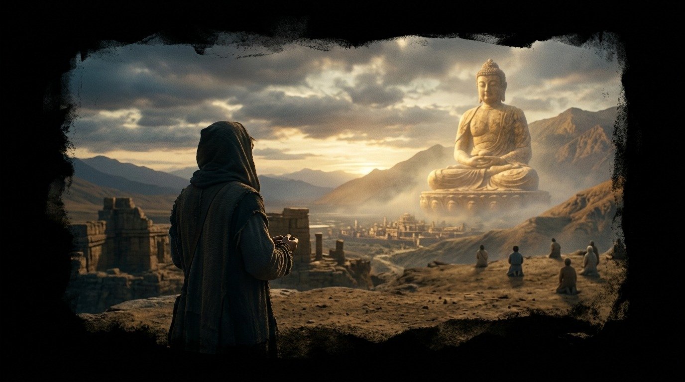 Ilustración de Maitreya (profecías y escatología · figuras del fin de los tiempos)