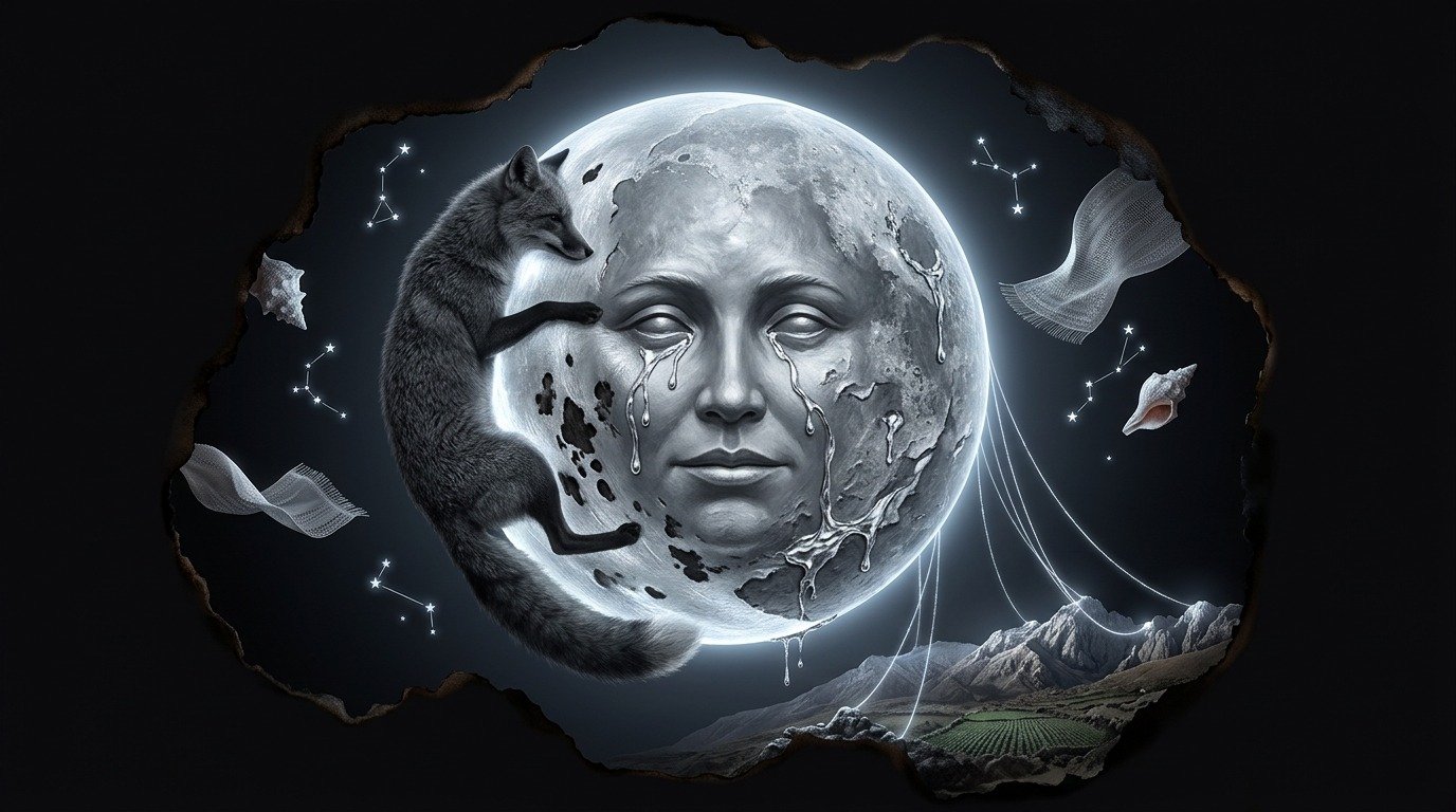 Illustration of Mama Quilla (gods and deities · Mesoamerican and Andean deities)