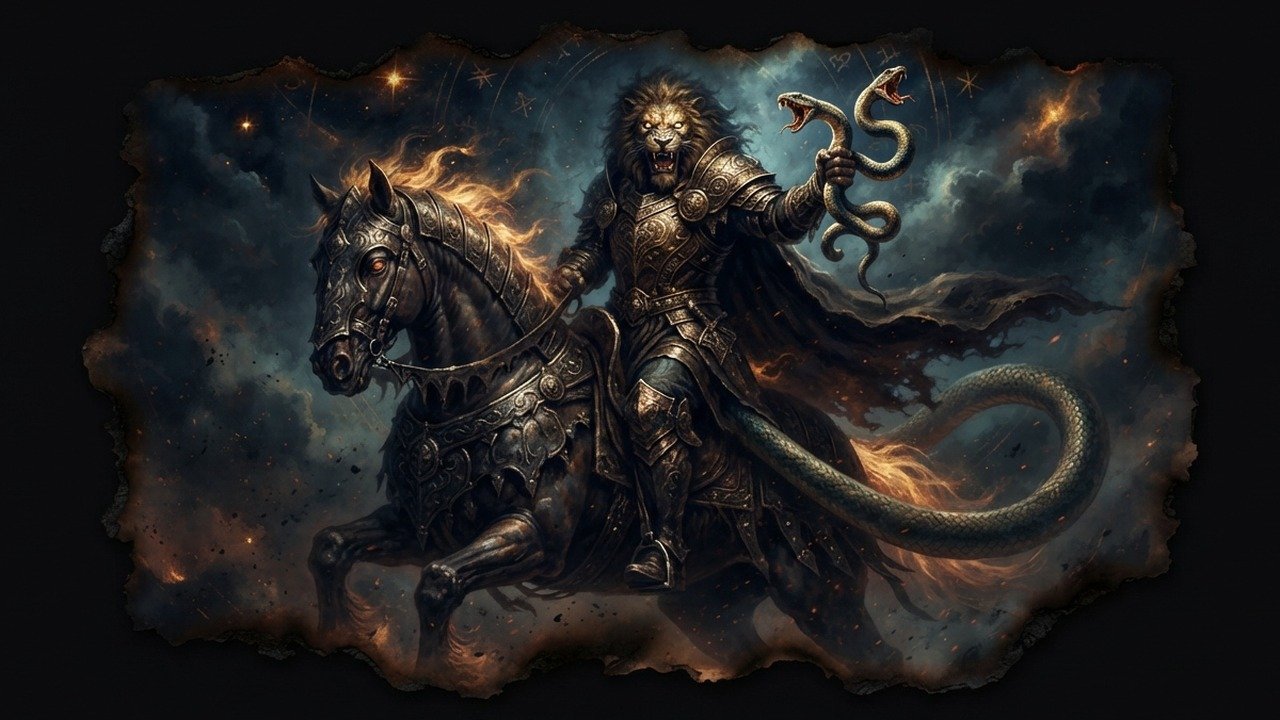 Ilustración de Orias (demonios y espíritus malignos)
