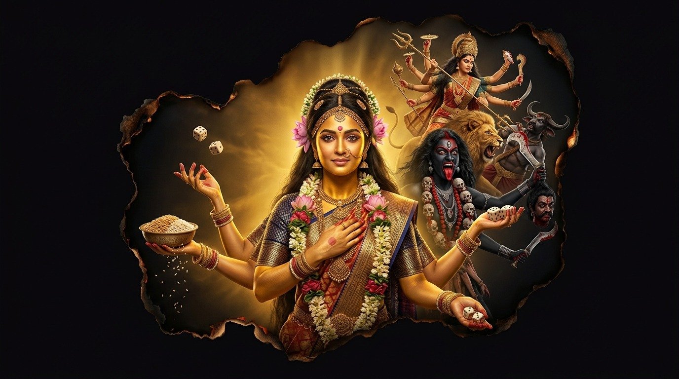 Ilustración de Parvati (dioses y deidades · deidades hindúes)