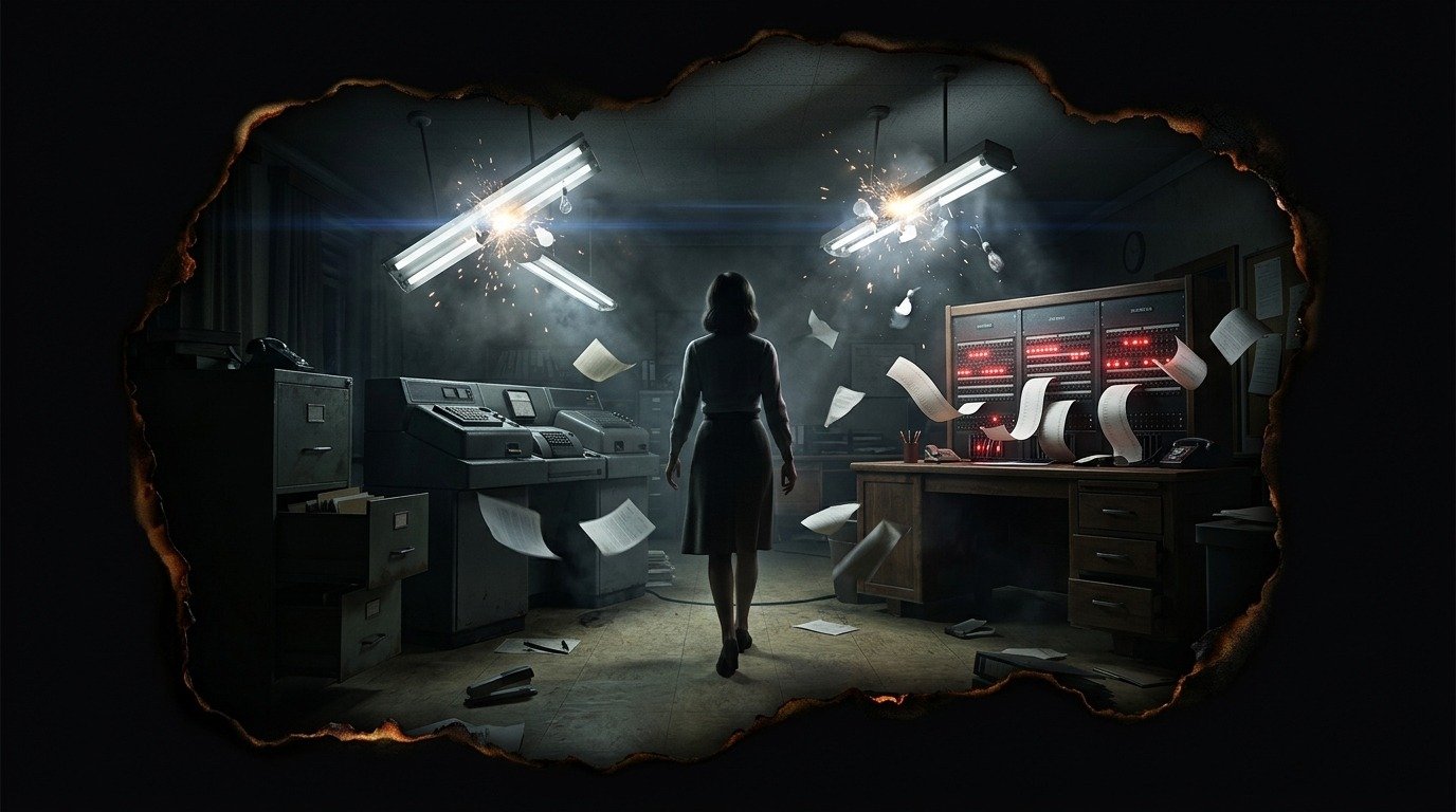 Ilustración de Poltergeist de Rosenheim (fenómenos paranormales · casos célebres)