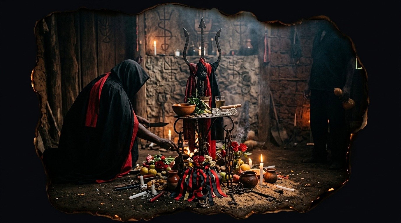 Illustration of Quimbanda (Occultism and Magic · Magico-Religious Traditions)