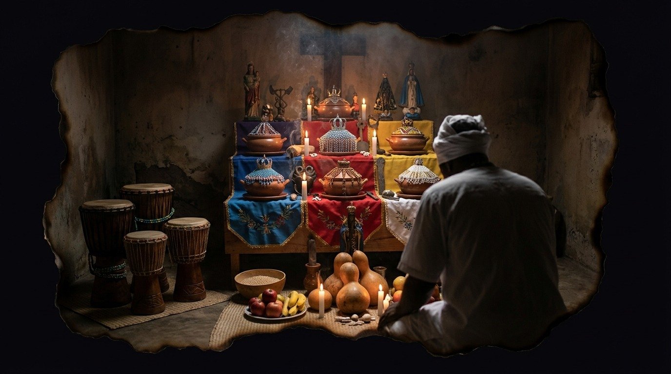 Ilustración de Santería (ocultismo y magia · tradiciones mágico-religiosas)
