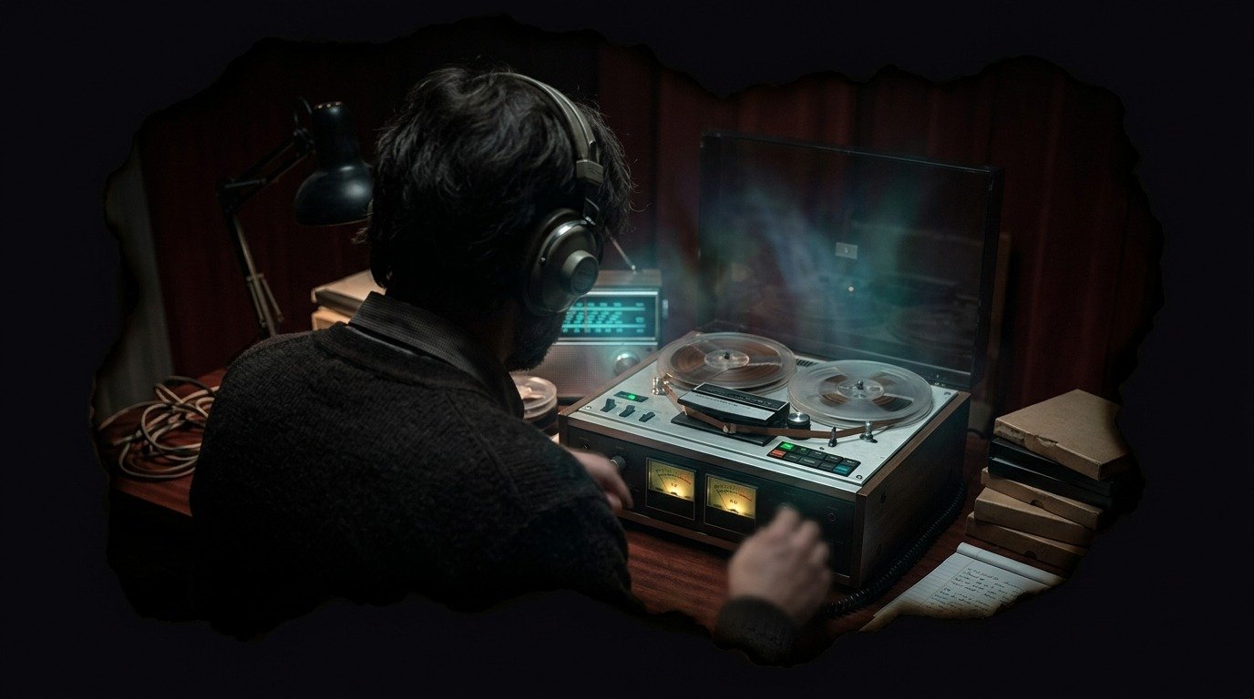 Ilustración de Transcomunicación instrumental (fenómenos paranormales · manifestaciones y contacto con espíritus)