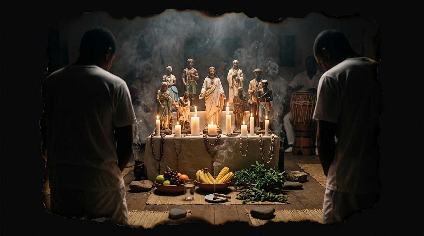 Ilustración de Umbanda (ocultismo y magia · tradiciones mágico-religiosas)