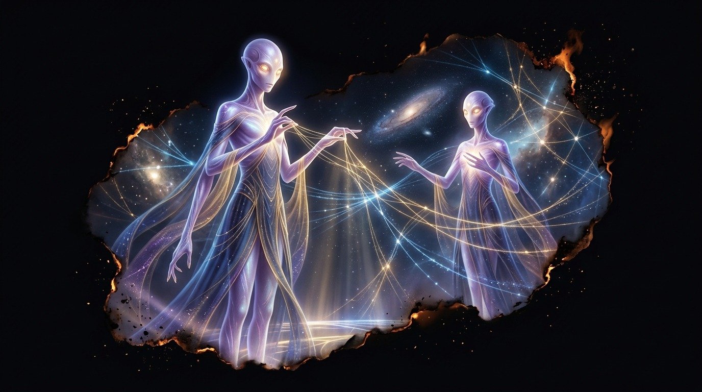 Illustration of Xelatians (UFO extraterrestrials · alien races)