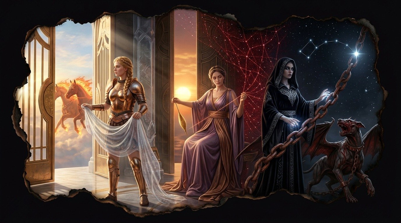 Illustration of Zorya (gods and deities · slavic and baltic deities)