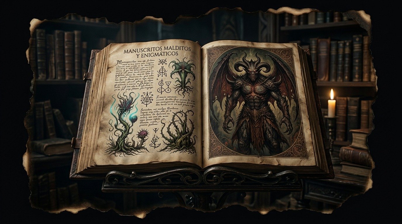 Manuscritos malditos y enigmáticos